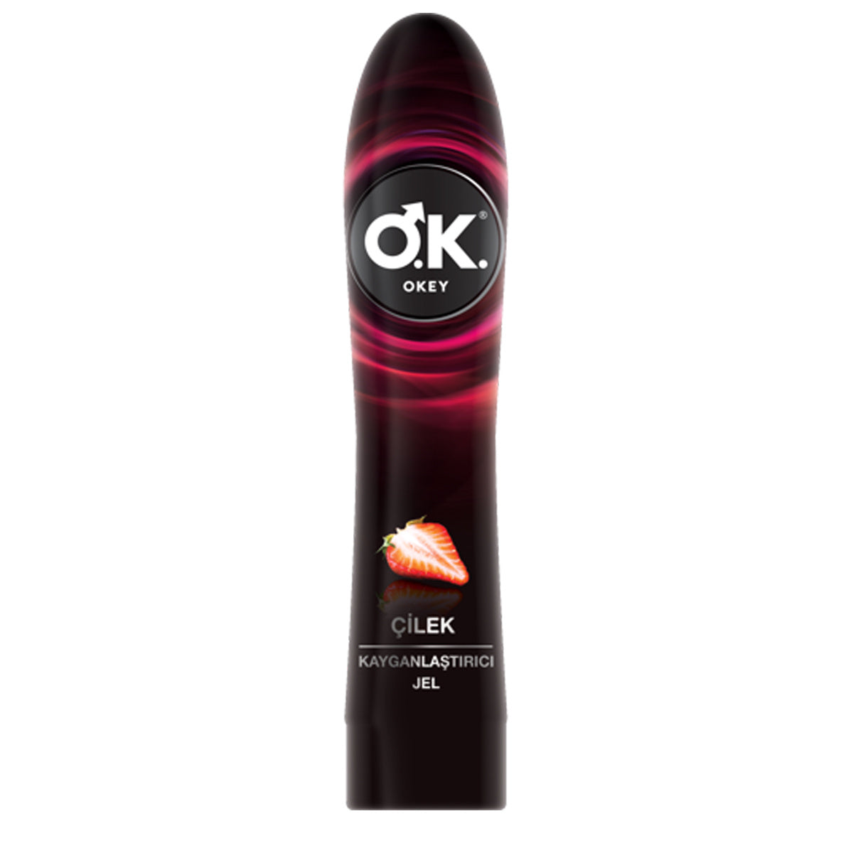 Okey Strawberry Lubricant Gel 100ml - Water-Based | Smooth Formula