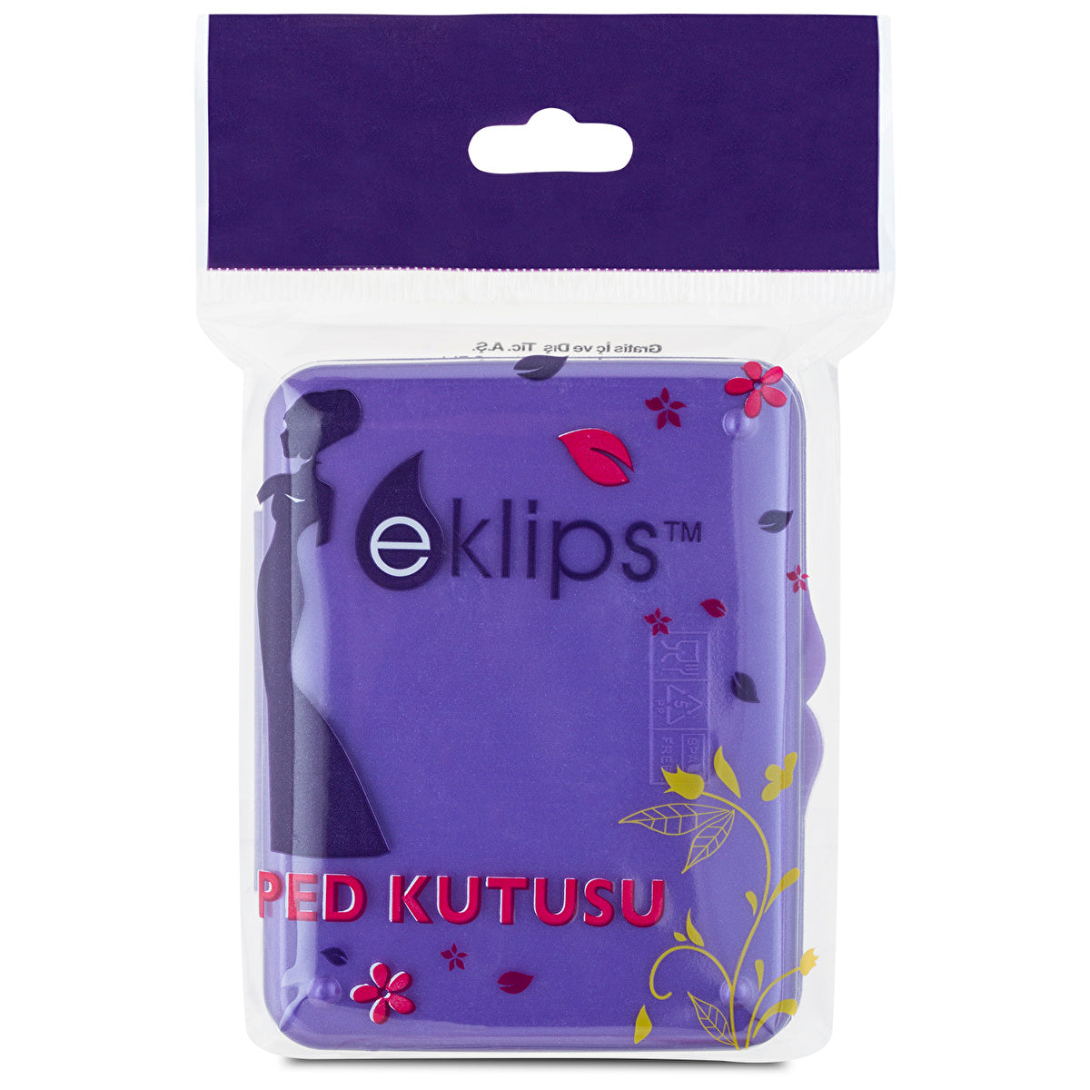 Eklips Pad Storage Box - Ergonomic Design for Hygiene | Compact Size - Image #2