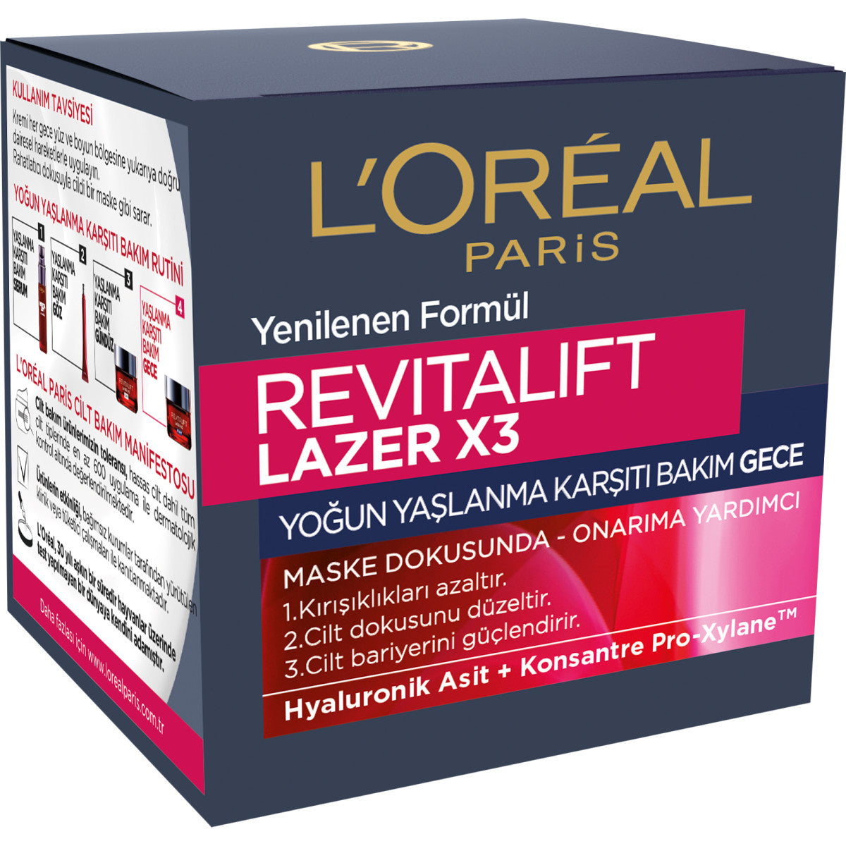 L'Oreal Revitalift Laser X3 Anti-Aging Night Cream 1.7oz | Intensive Care