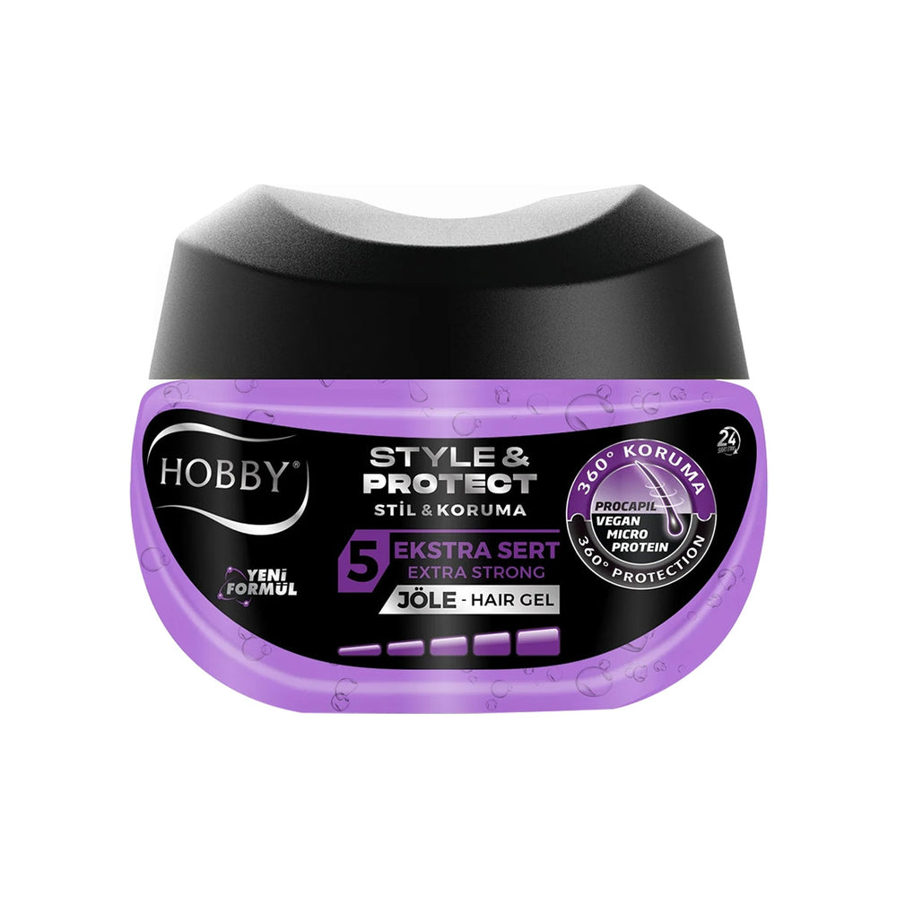 Hobby Style and Protect Extra Strong Hair Gel 250 ml