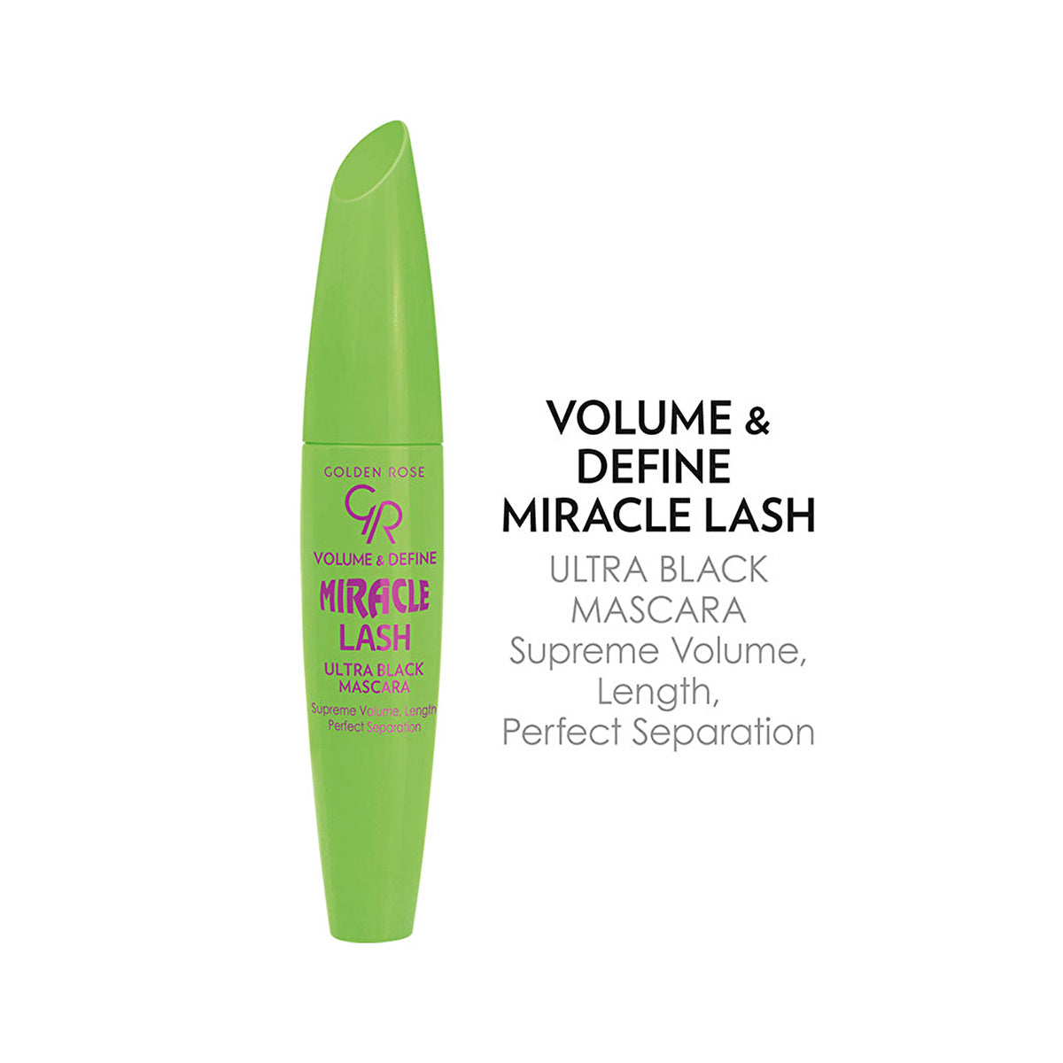 Golden Rose Volume & Define Miracle Lash Ultra Black Mascara