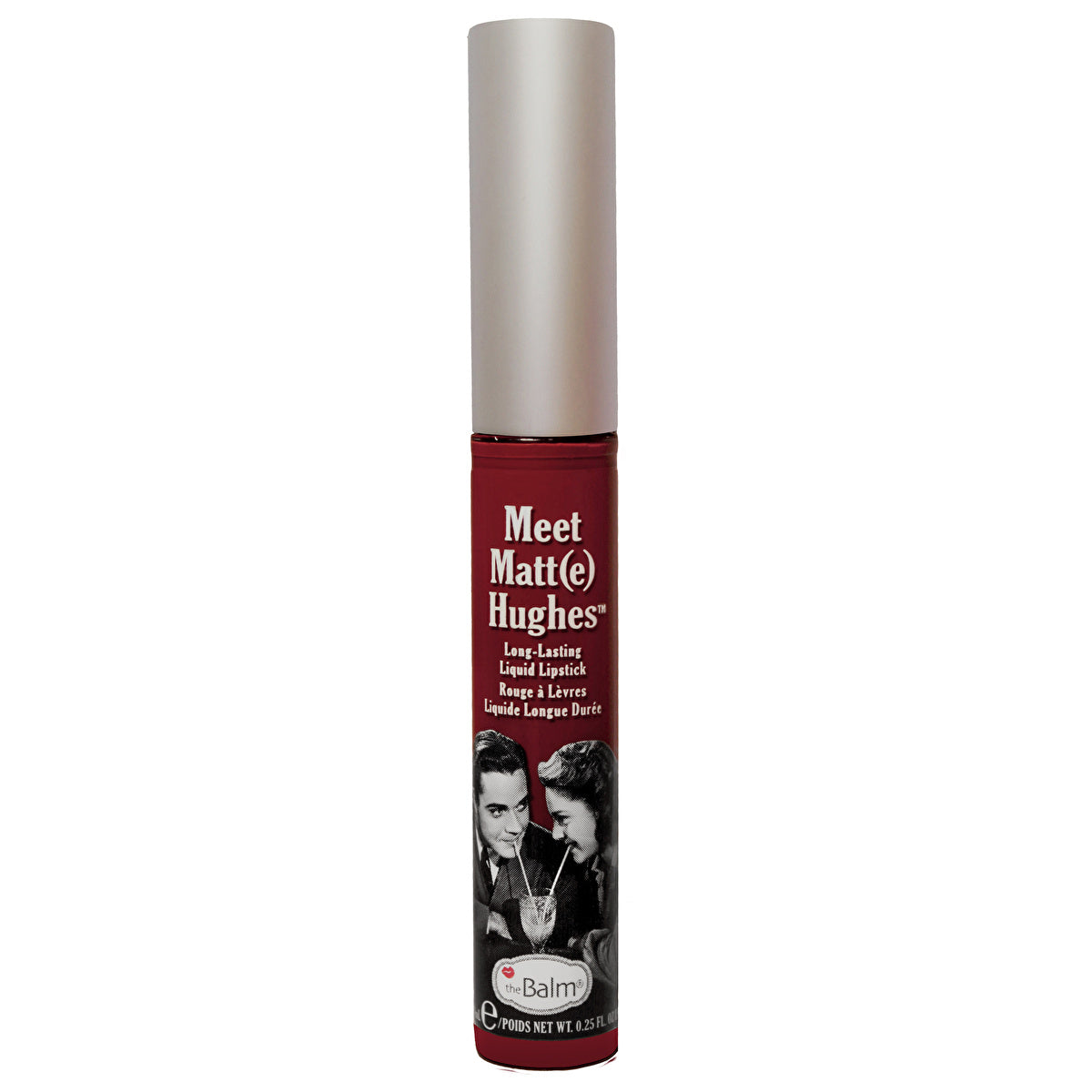 theBalm Meet Matt(e) Hughes Liquid Lipstick Loyal - Long-Lasting Matte Finish | 0.13 Oz - Image #1