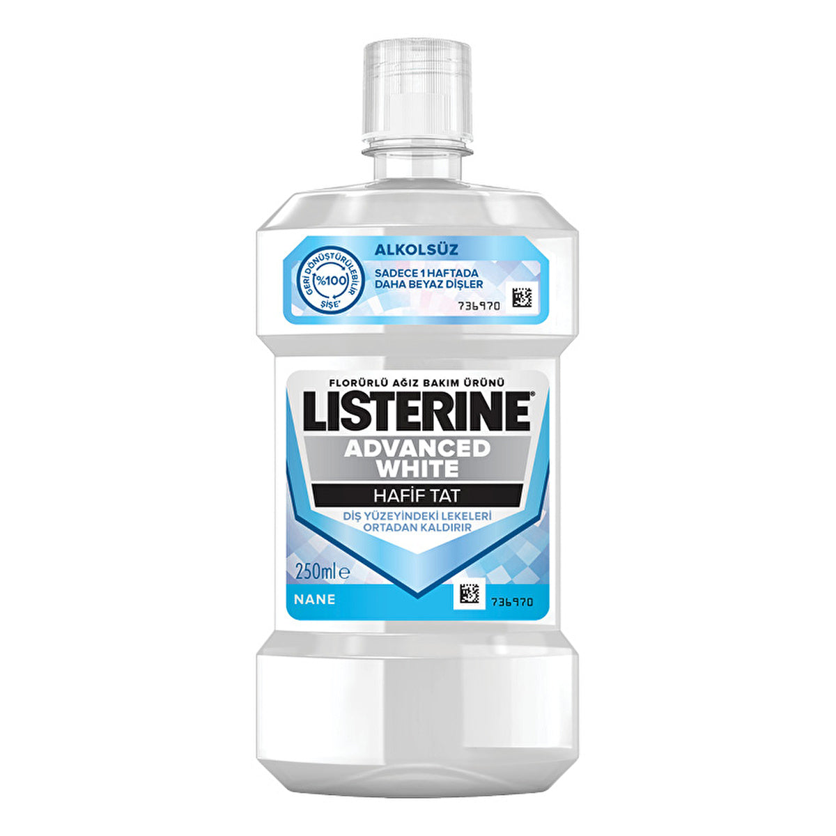 Listerine Mouthwash Advanced White 8.5 Fl Oz - Stain Removal | Whitening