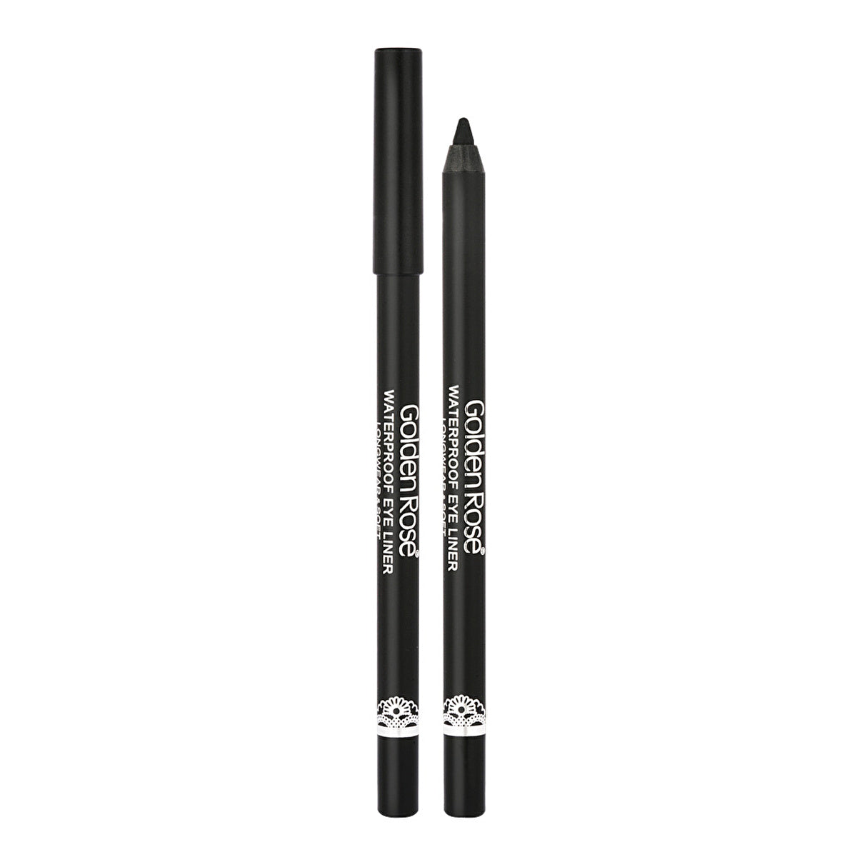 Golden Rose Waterproof Eyeliner Ultra Black - Longwear & Soft