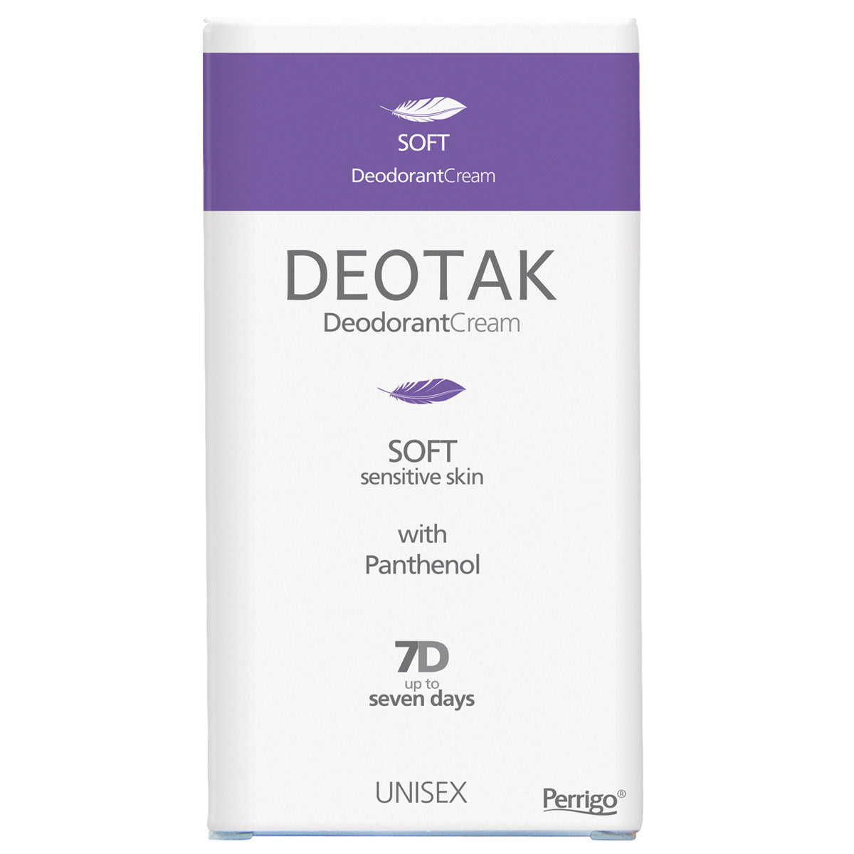 Deotak Unisex Cream Deodorant Soft 1.2oz - Gentle Formula