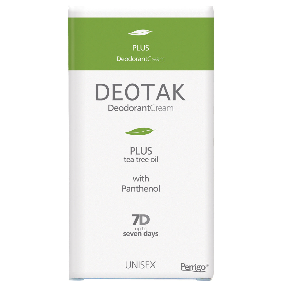 Deotak Unisex Cream Deodorant Plus 35ml - Tea Tree Oil Formula