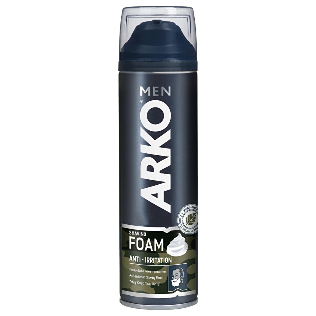 Arko Men Shaving Foam - Anti-Irritation Formula | 200ml - Image #1