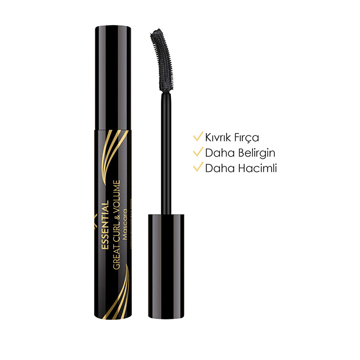 Golden Rose Great Curl &amp; Volume Mascara - Black | Defines &amp; Volumizes