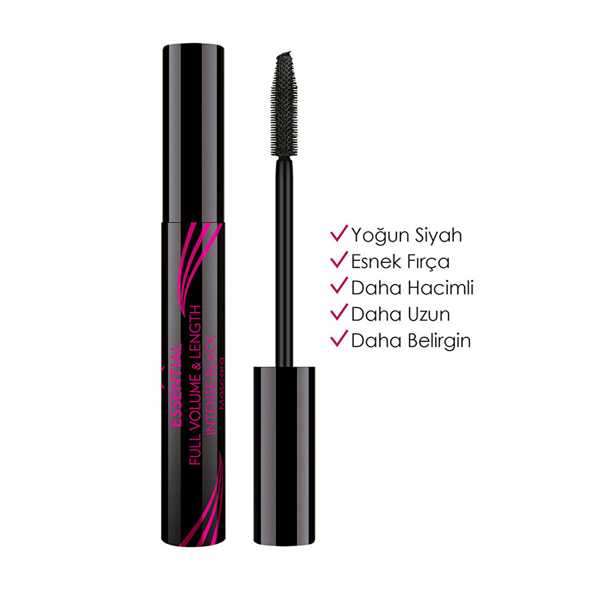 Golden Rose Full Volume &amp; Length Mascara - Intense Black | Waterproof