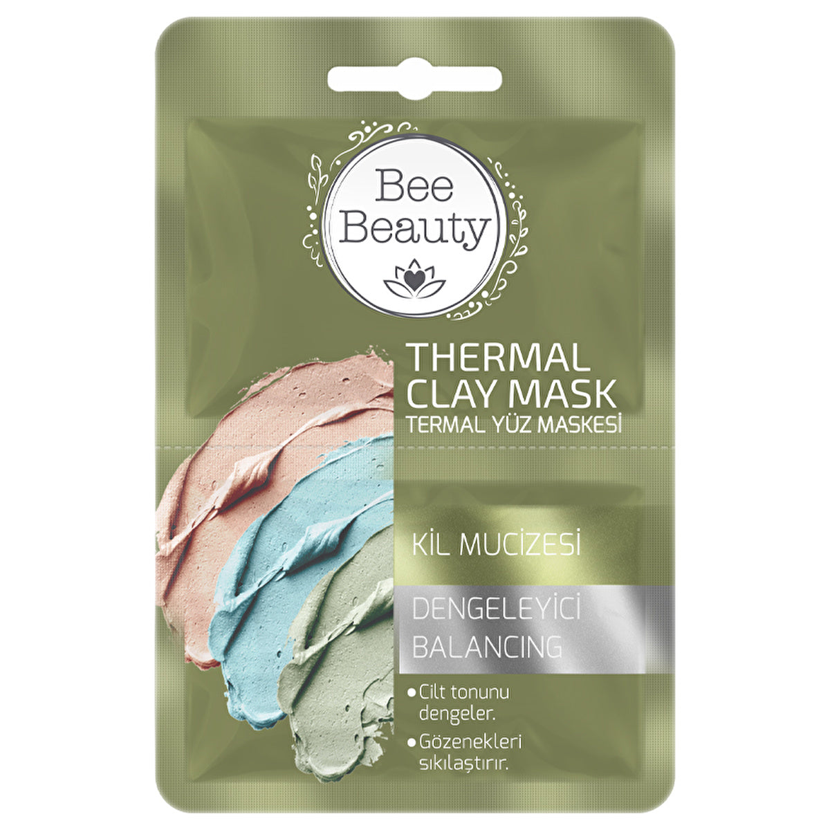 Bee Beauty Thermal Clay Face Mask 2 x 5ml - Deep Cleansing Formula | All Skin Types