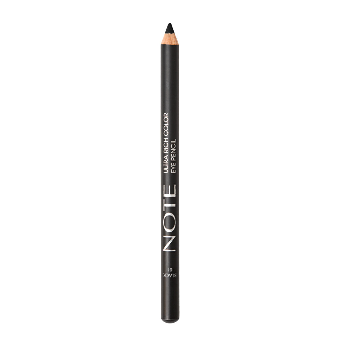 Note Ultra Rich Color Eye Pencil 01 Black - Waterproof Formula | 1.1g