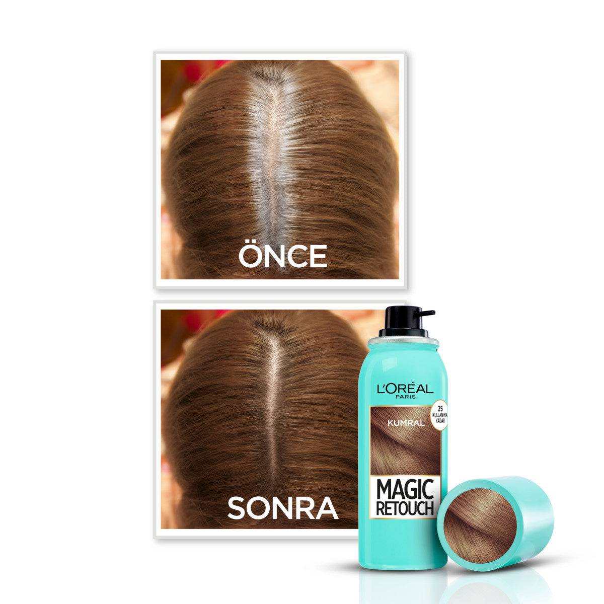 L'Oreal Magic Retouch Spray for Gray Hair - Blonde 2.53oz | Instant Coverage