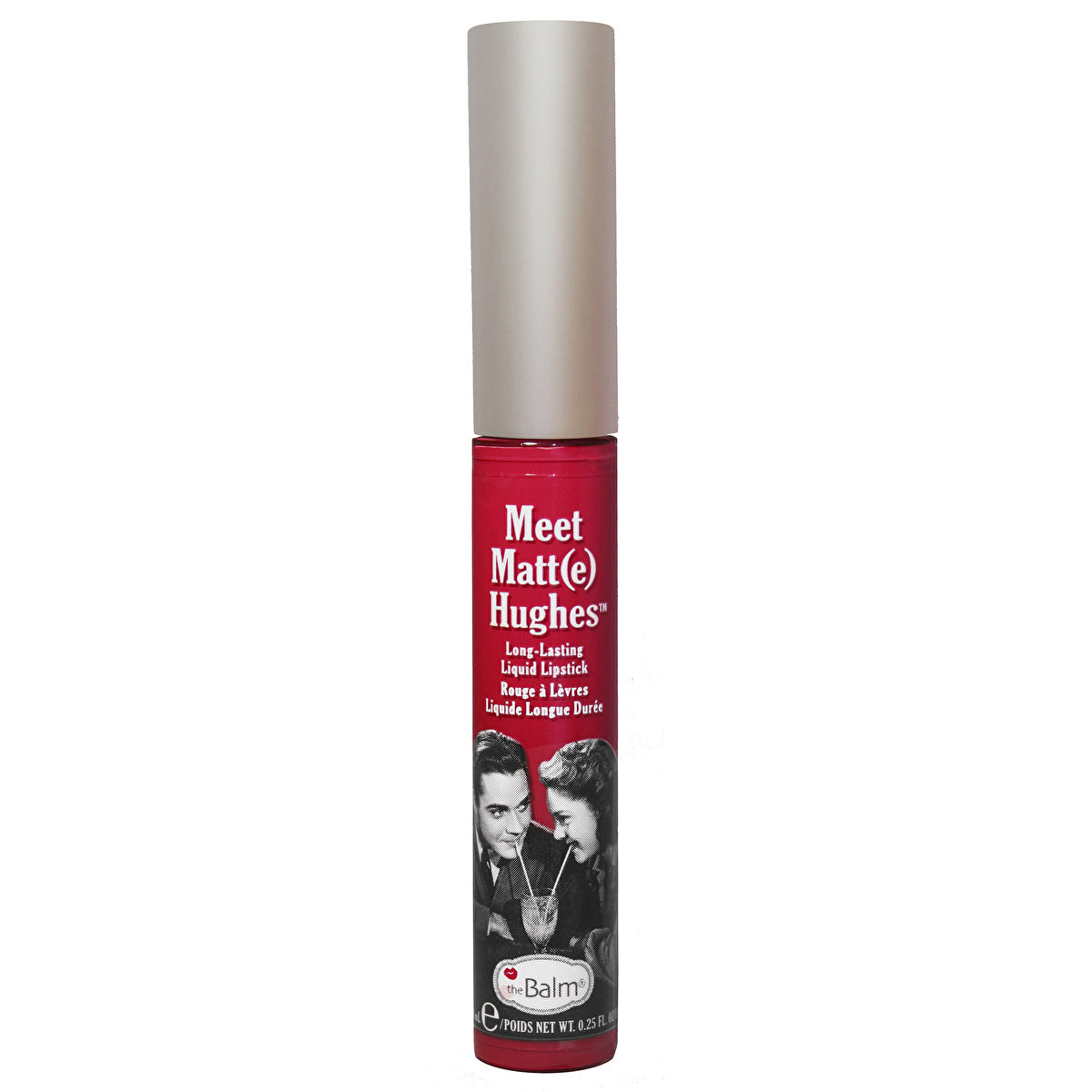 theBalm Meet Matt(e) Hughes Liquid Lipstick Romantic - Matte Finish | Long-Lasting - Image #1