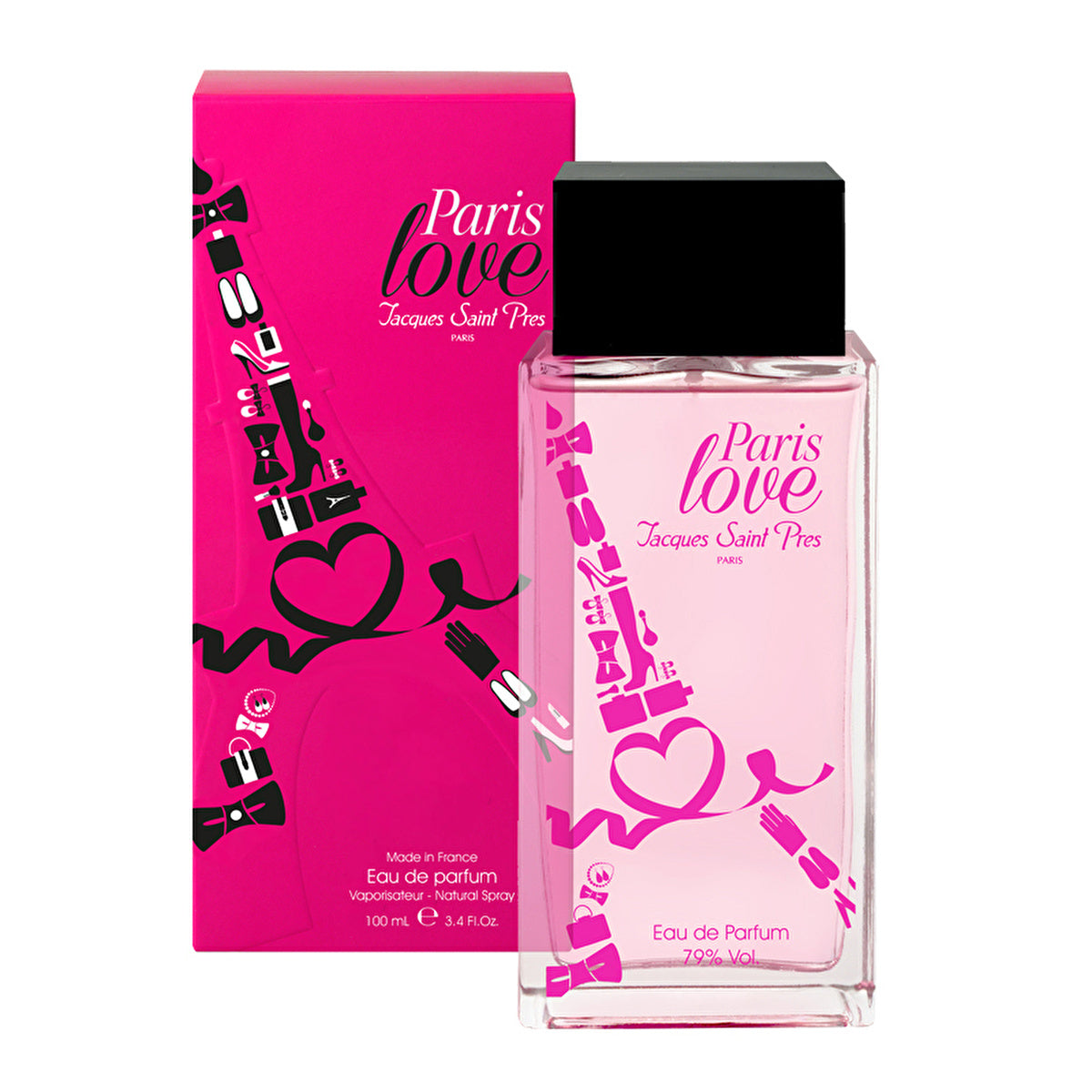 Jacques Saint Pres Paris Love EDP Women's Perfume 100ml - Exotic Scent - Image #1