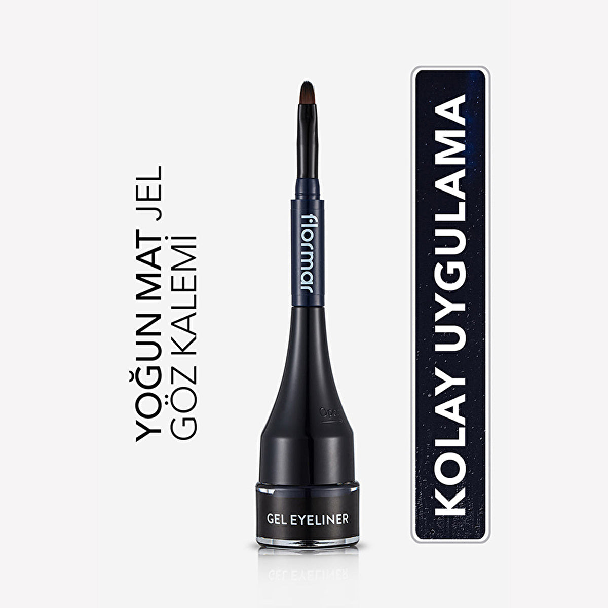 Flormar Gel Liquid Eyeliner GE02 Deep Ocean Blue - High Pigment | Long-Lasting