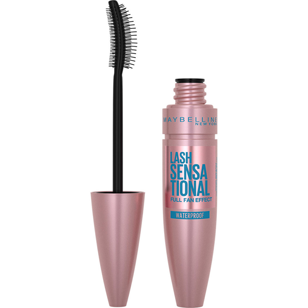 Maybelline Lash Sensational Waterproof Mascara - Black | Volume & Definition