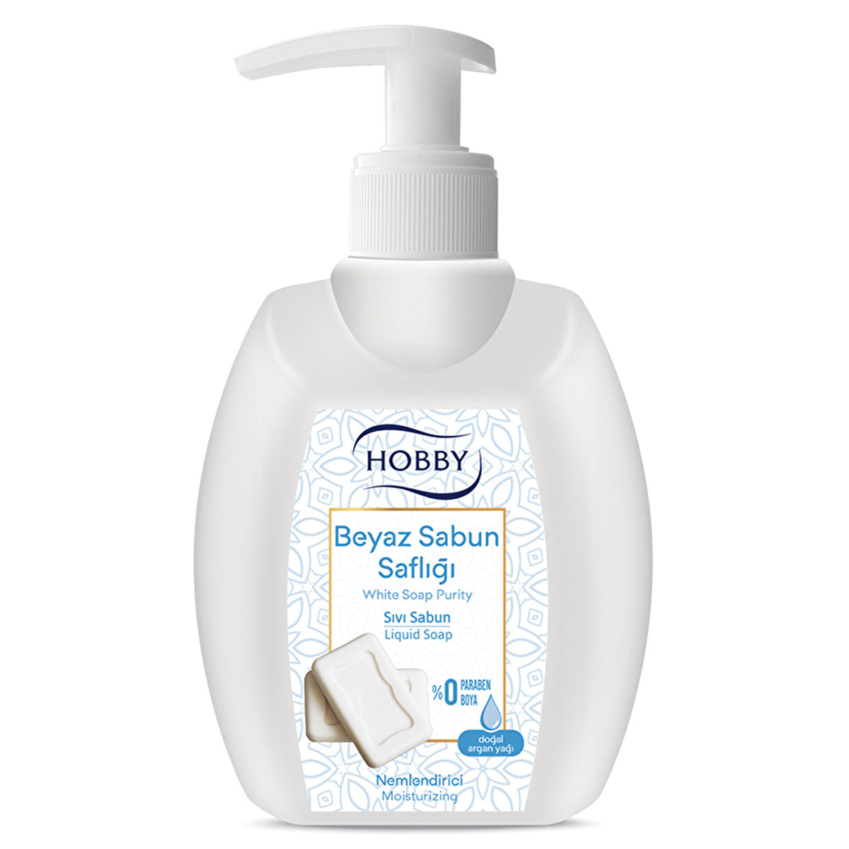 Hobby Liquid Soap with Argan Oil 300ml - Natural Formula | Paraben-Free - Image #1