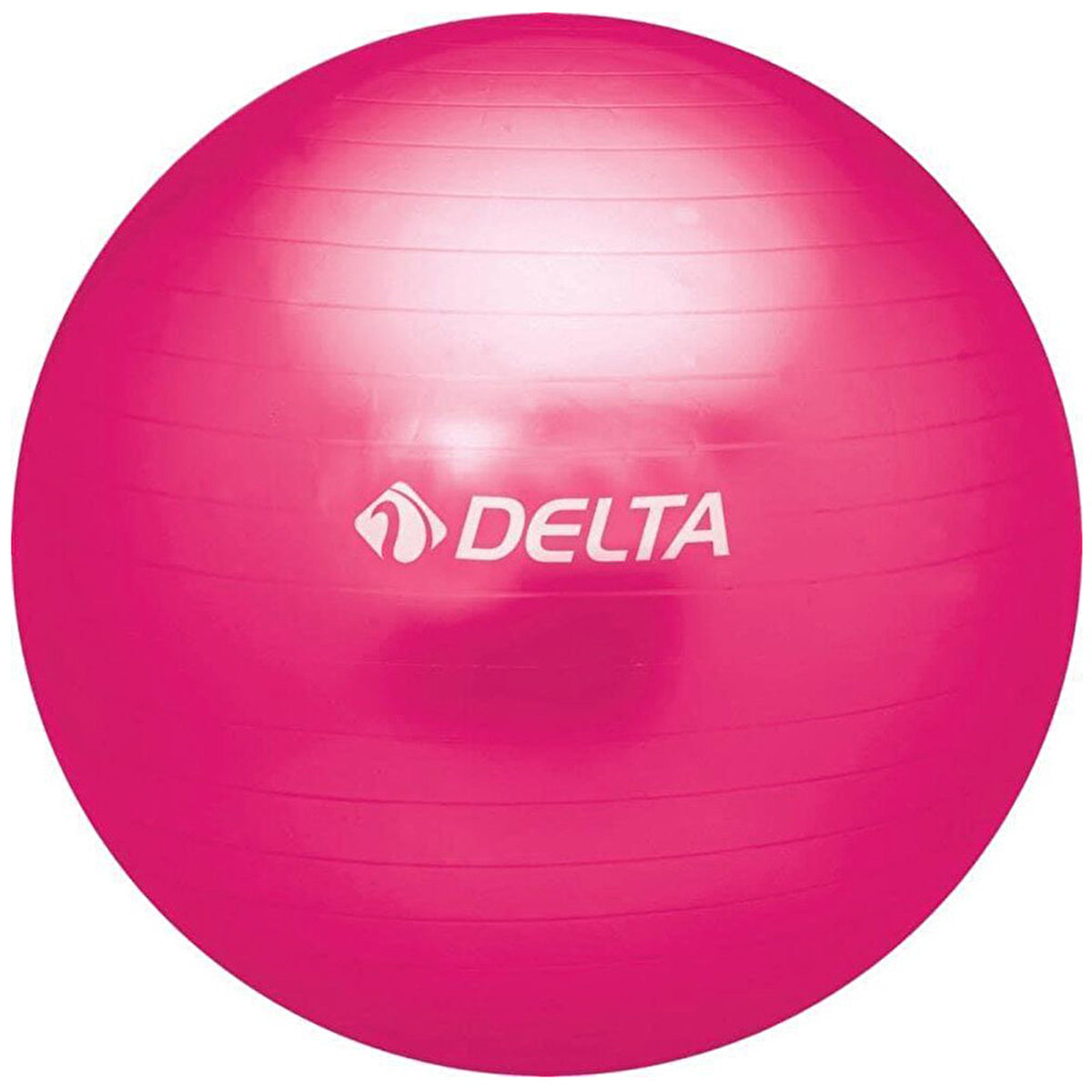 Delta Fuchsia Dura-Strong Deluxe Pilates Ball 55cm - Ideal for Fitness - Image #1