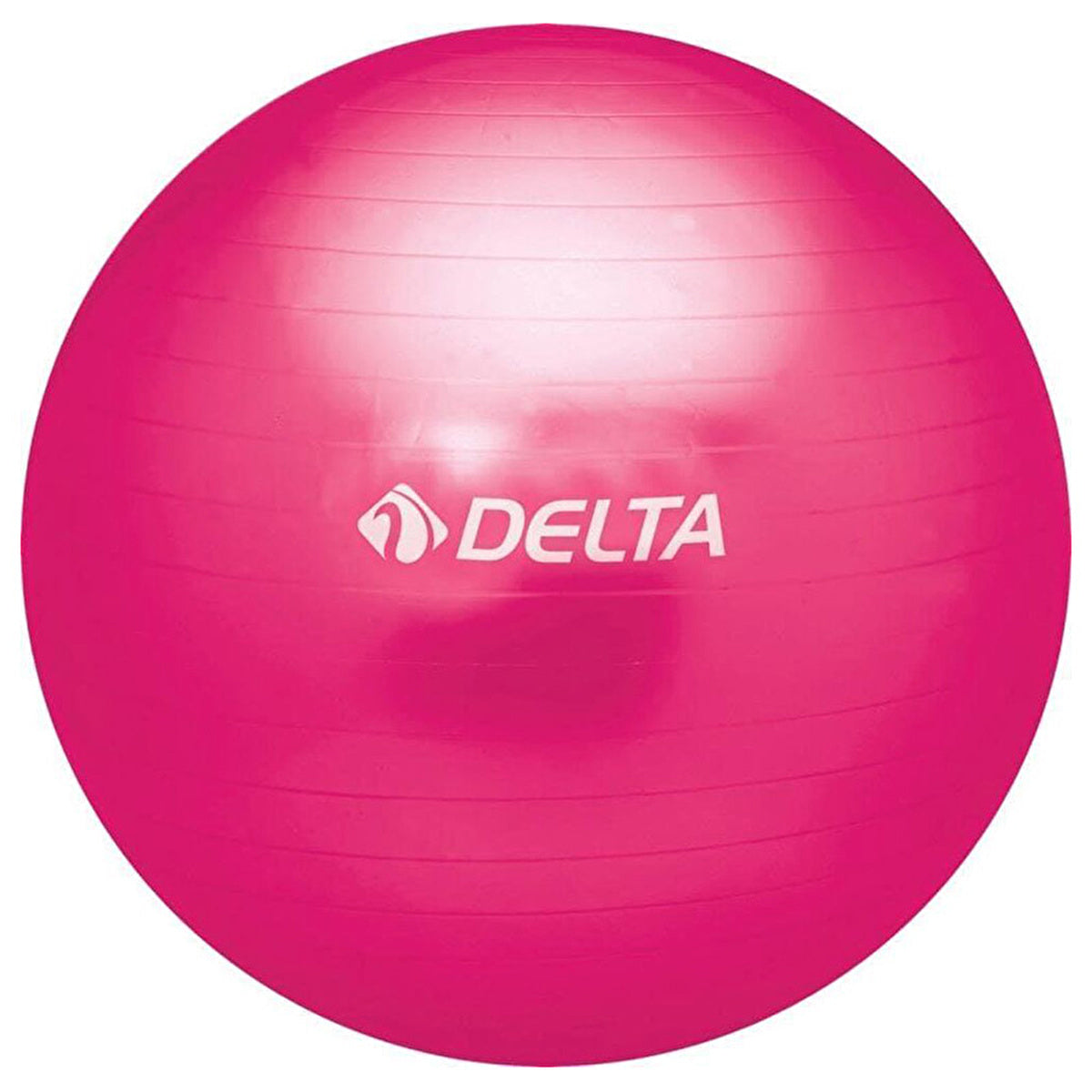 Delta Fuchsia Dura-Strong Deluxe Pilates Ball 65cm - Ideal for 5'5" to 5'9" | Fitness - Image #1