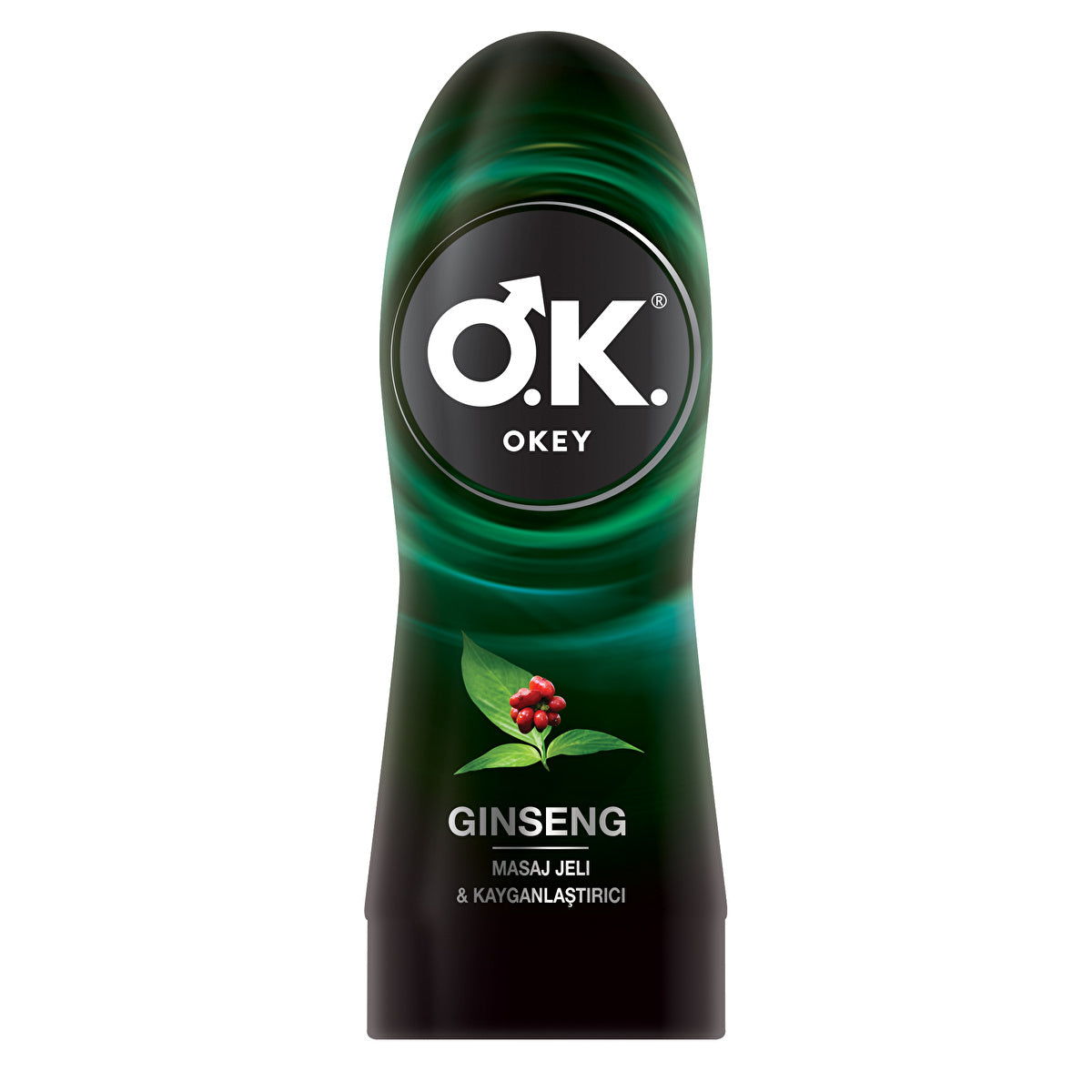 Okey Massage Gel &amp; Lubricant Ginseng 200ml - Aphrodisiac Formula | Safe for Couples