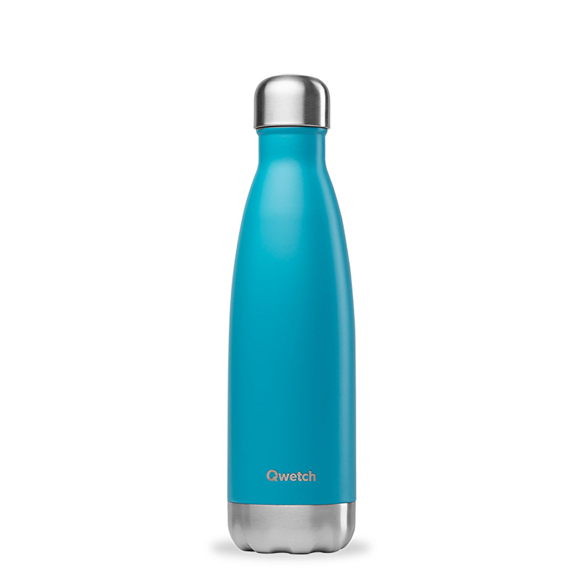 Qwetch Insulated Water Bottle Turquoise 500ml - Eco-Friendly Design - Image #2