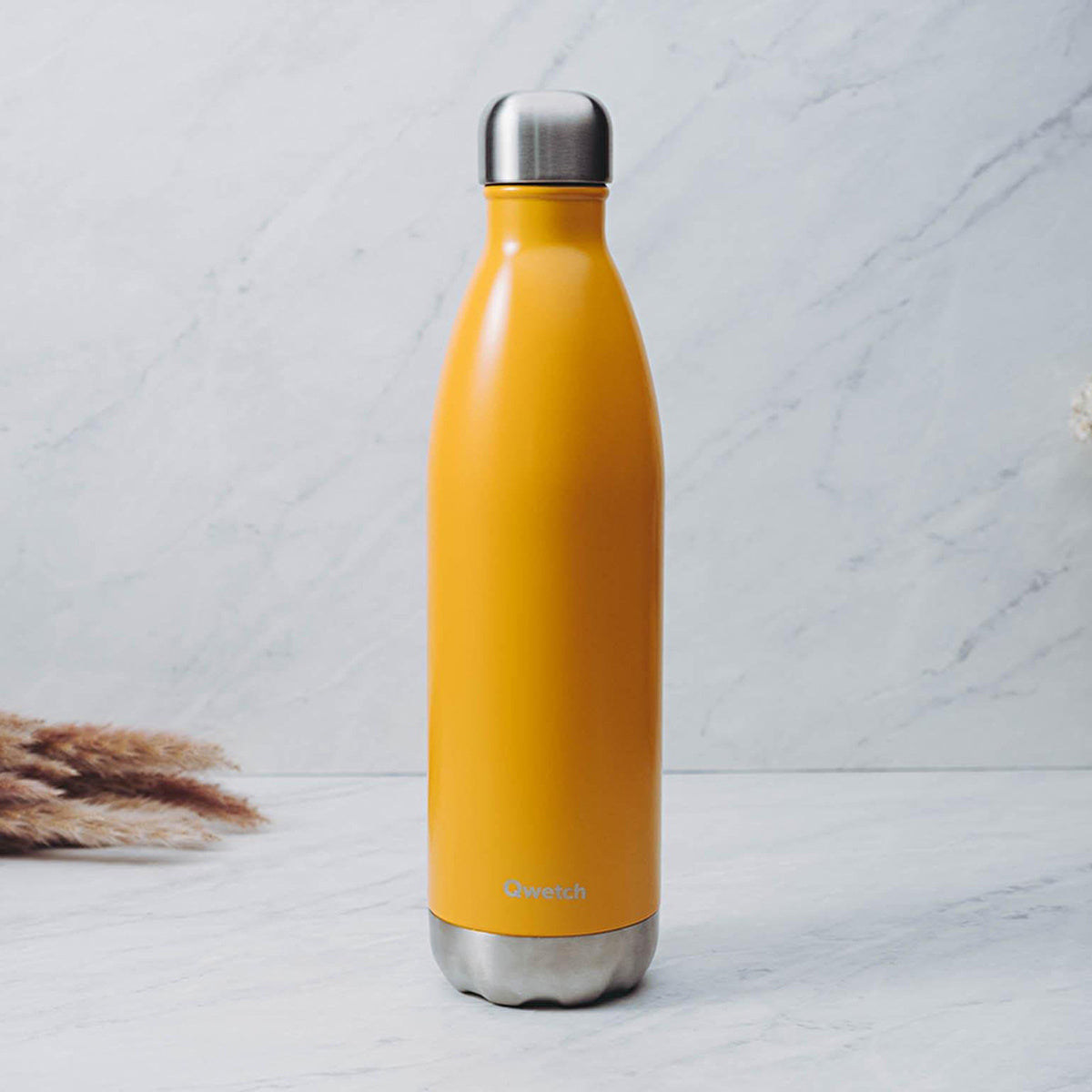 Qwetch Insulated Thermo Bottle Saffron 500ml - Eco-Friendly Design