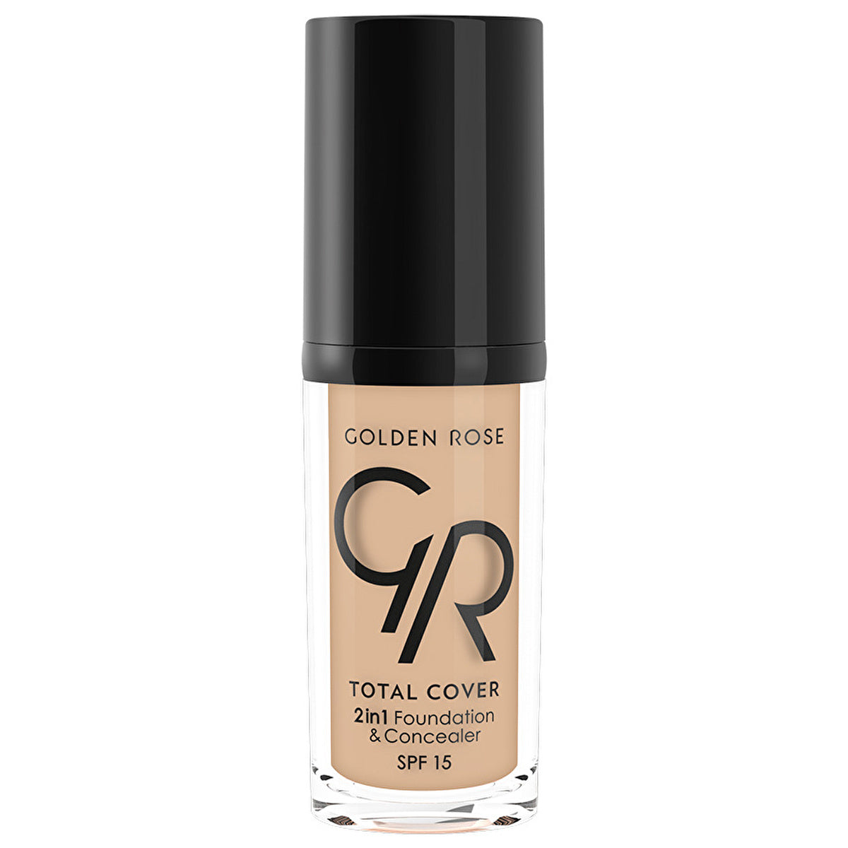 Golden Rose Total Cover 2in1 Foundation &amp; Concealer 05 - Lightweight Formula | SPF 15