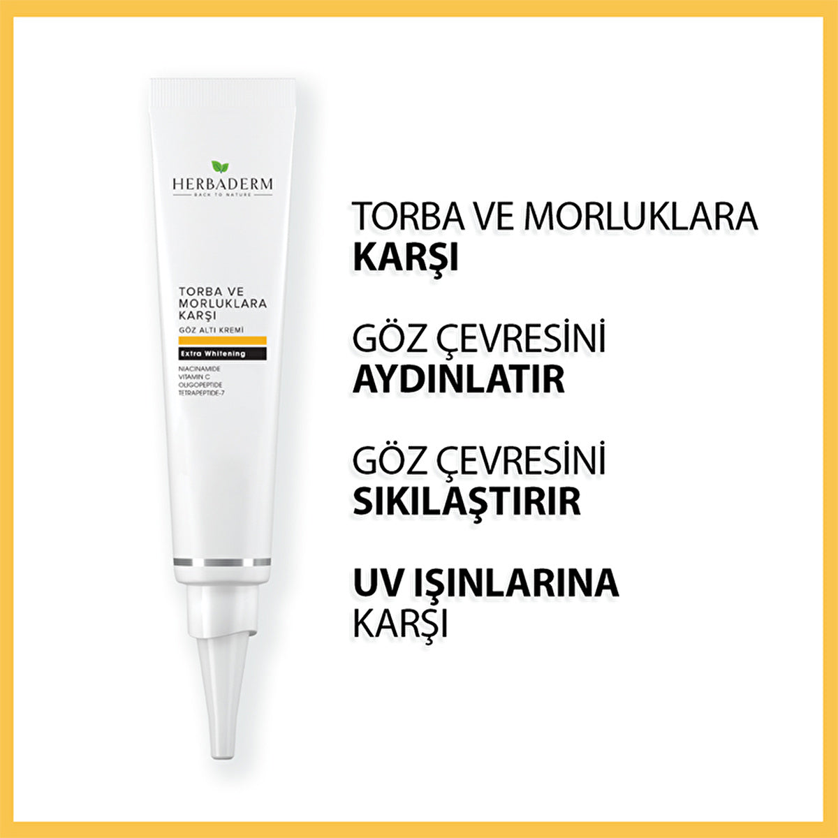 Herbaderm Eye Cream - Dark Circles Reduction | 15ml