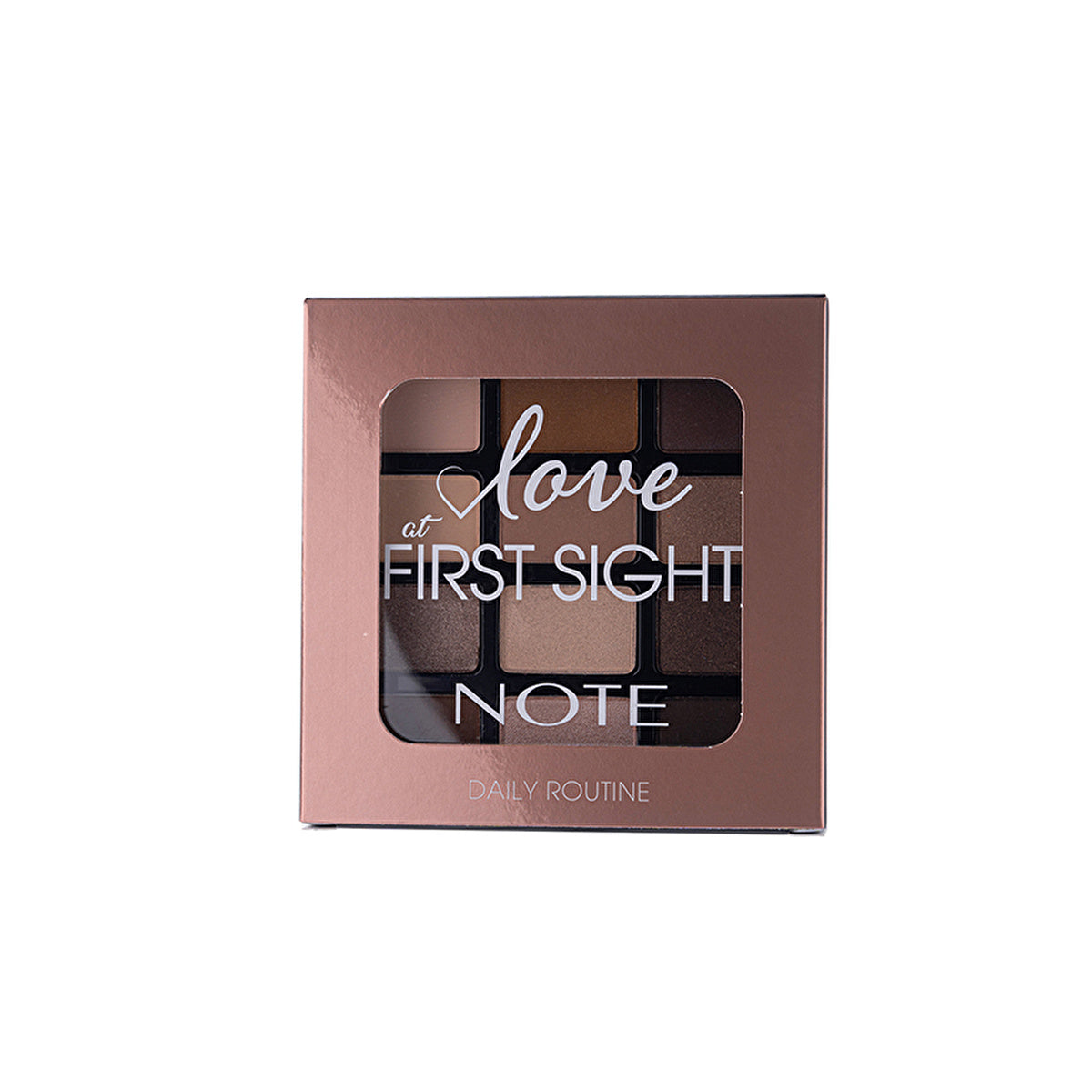 Note Love at First Sight Eyeshadow Palette 201 - 12 Vibrant Shades | Versatile Options