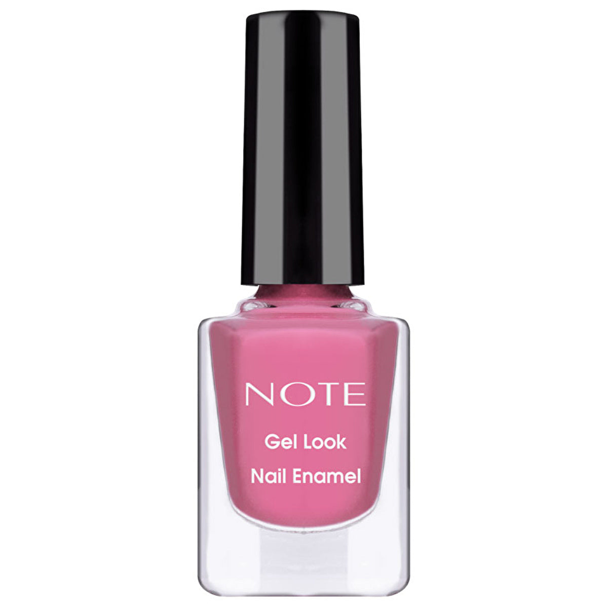 Note Gel Look Nail Enamel 06 Brick Red - High Gloss Finish | Long-Lasting