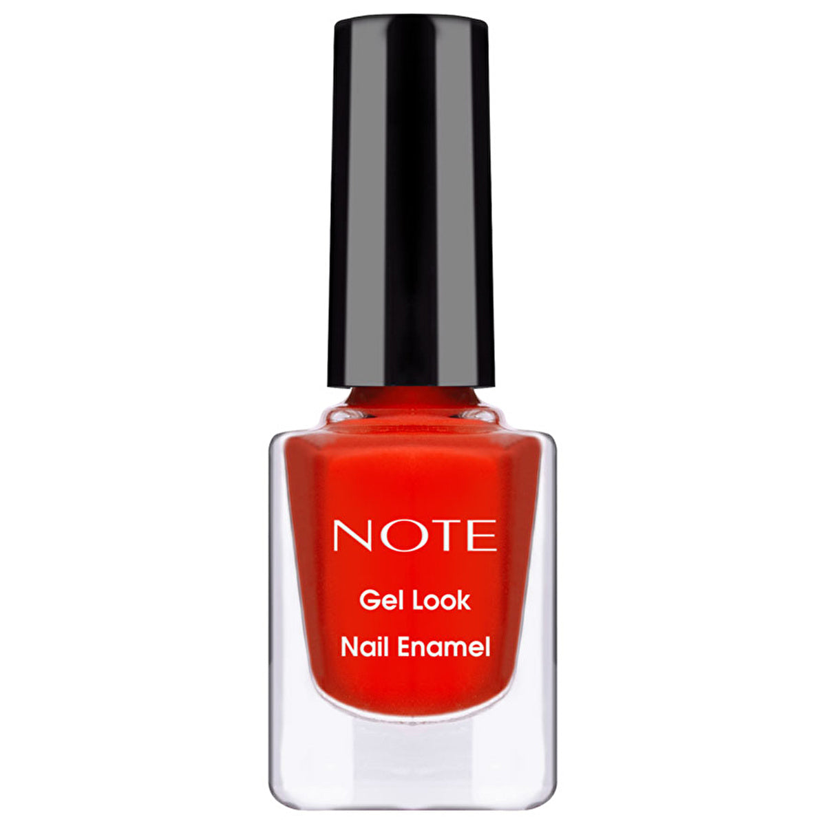 Note Gel Look Nail Enamel Flamenco Red - High Gloss Finish | 0.45 oz