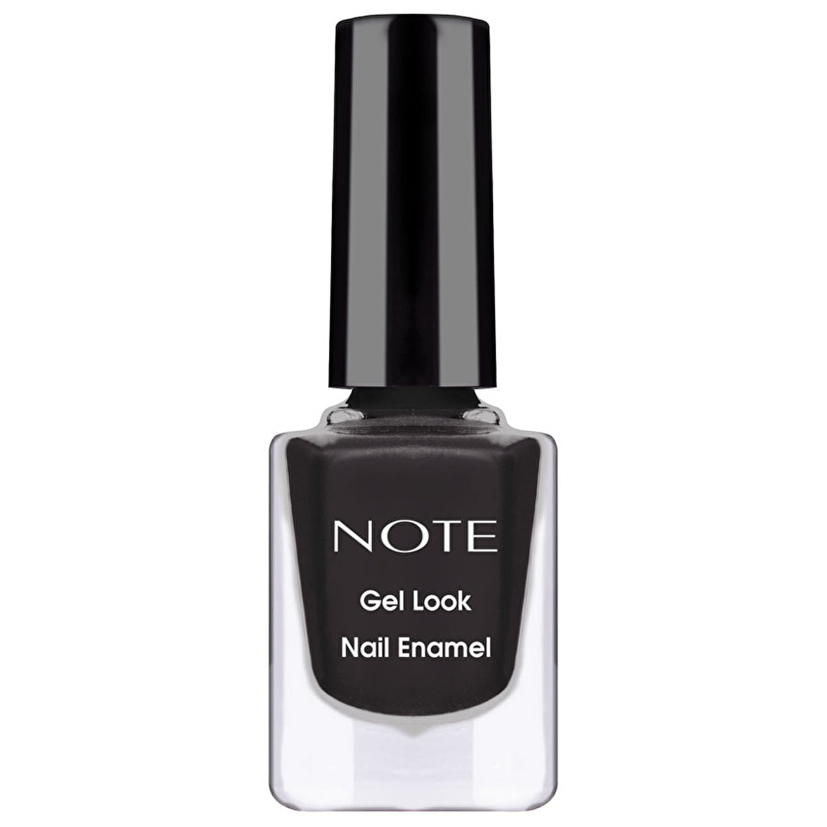 Gel Look Nail Enamel Black Purple - High Gloss Finish | Note