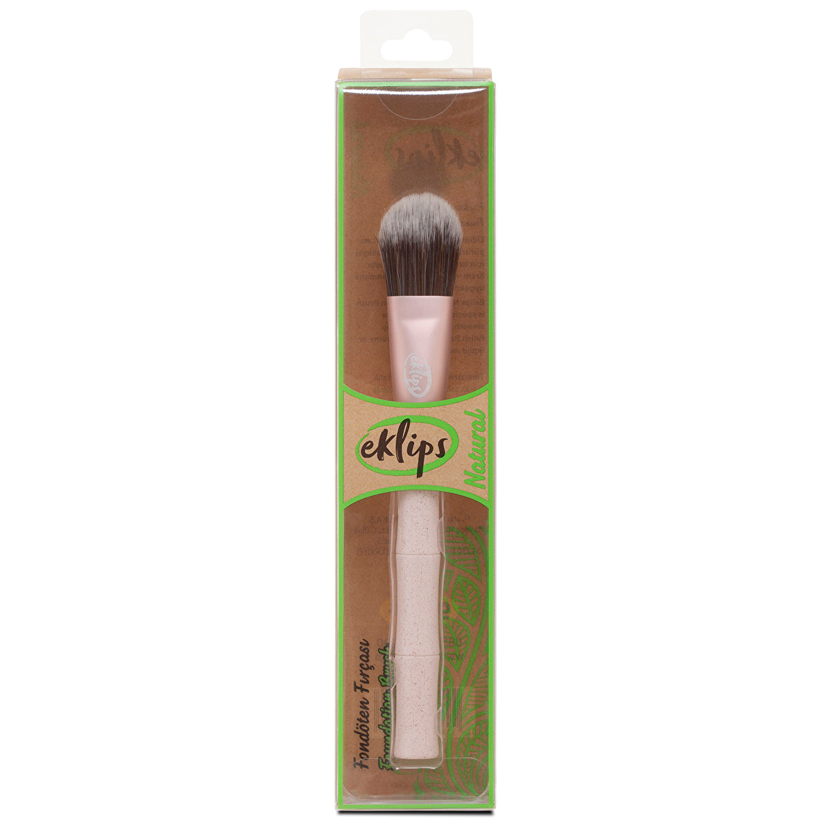 Eklips Natural Foundation Brush - Smooth Application | Makeup Tool