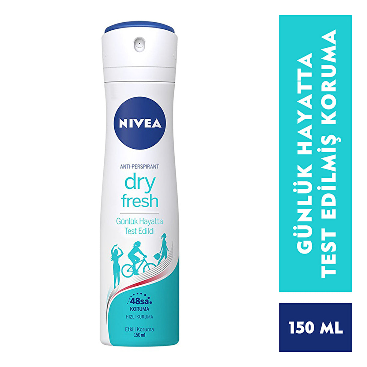 Nivea Dry Fresh Women's Deodorant Spray 150ml - Long Lasting Protection