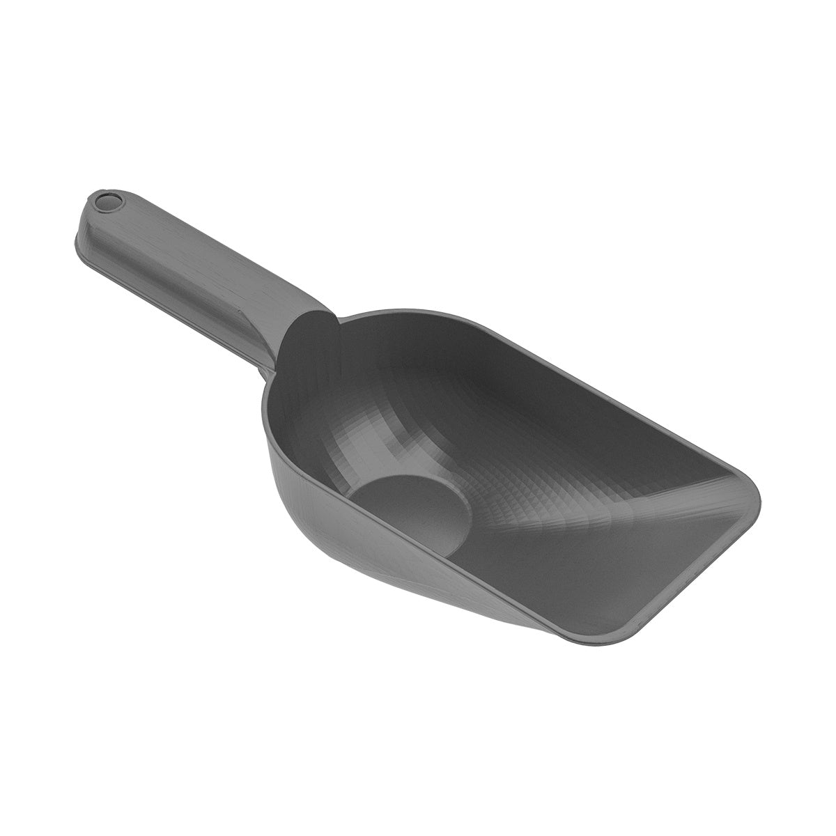 Plastic Feeder Scoop - Black | Perfect for Pet Food - Image #1