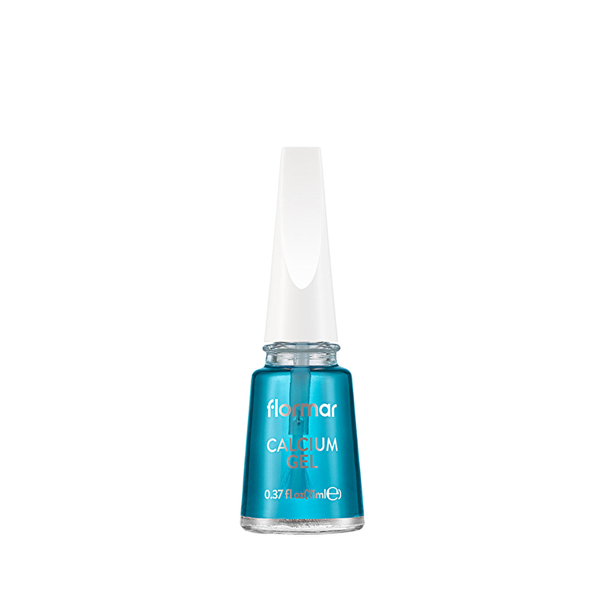 Flormar Calcium Gel Nail Strengthening Base Coat 000 - Clear Finish | Nail Care