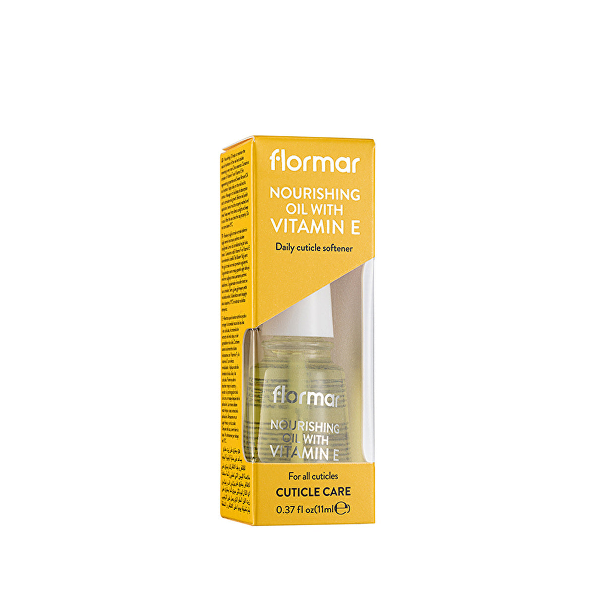 Flormar Nourishing Oil Nail Care Treatment - Vitamin-Enriched | 0.33 Fl Oz