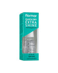 Flormar Quick Dry Extra Shine Top Coat - Fast-Drying Nail Polish | 0.34 Fl Oz - Image 