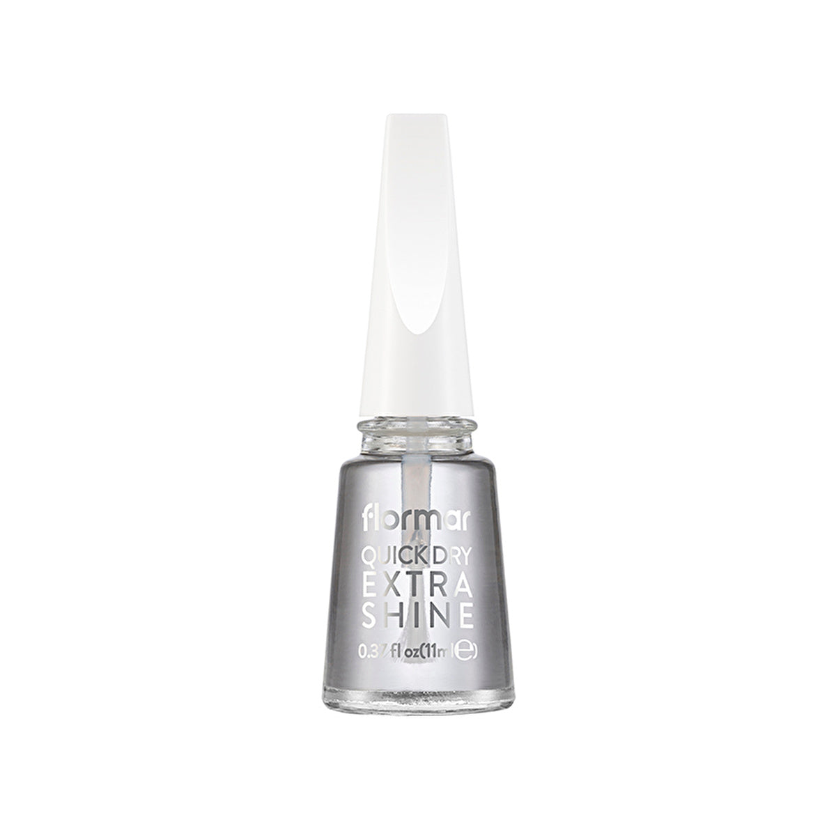 Flormar Quick Dry Extra Shine Top Coat - Fast-Drying Nail Polish | 0.34 Fl Oz - Image #1