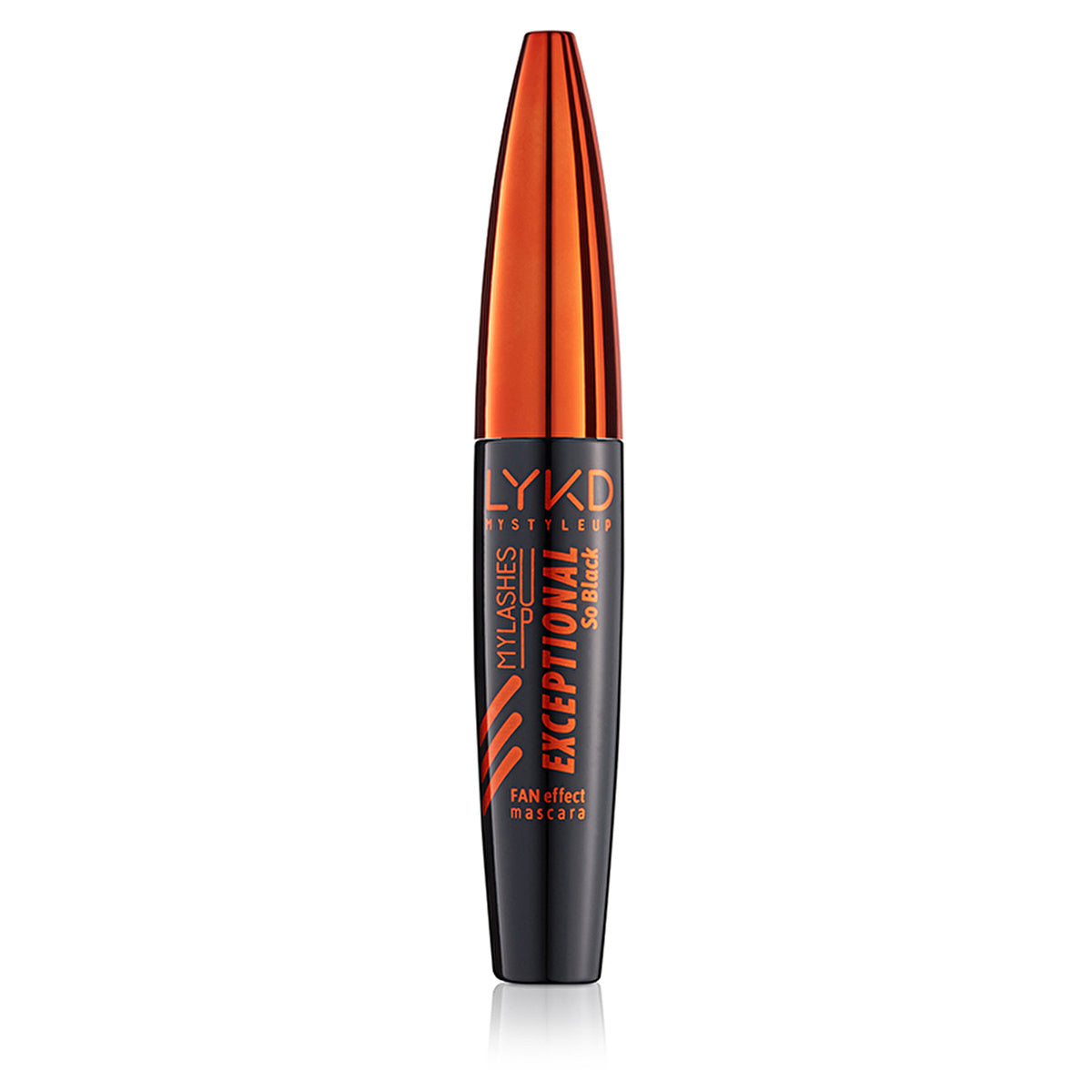 Exceptional Fan Effect & Curl Mascara 100 Black - Volume & Length | LYKD