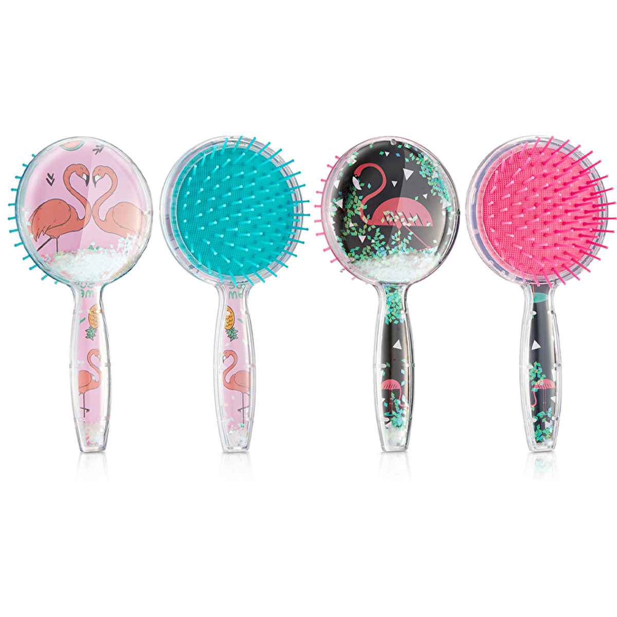 Eklips Round Hair Brush - Assorted Colors | Ergonomic Design - Image #1