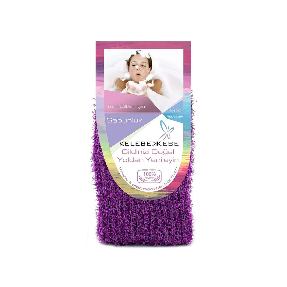 Kelebek Traditional Bath Pouch Soap Holder for Body Exfoliation