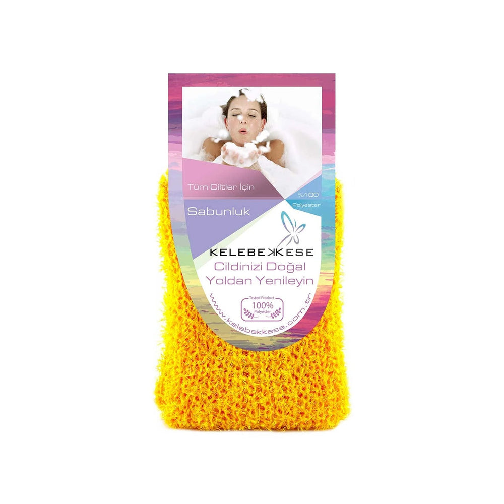 Kelebek Traditional Bath Pouch Soap Holder for Body Exfoliation
