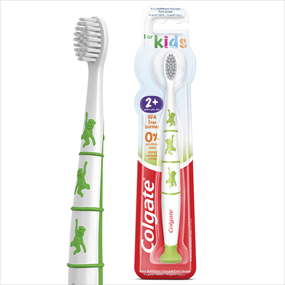 Colgate BPA Free Kids Toothbrush Extra Soft | Age 2+