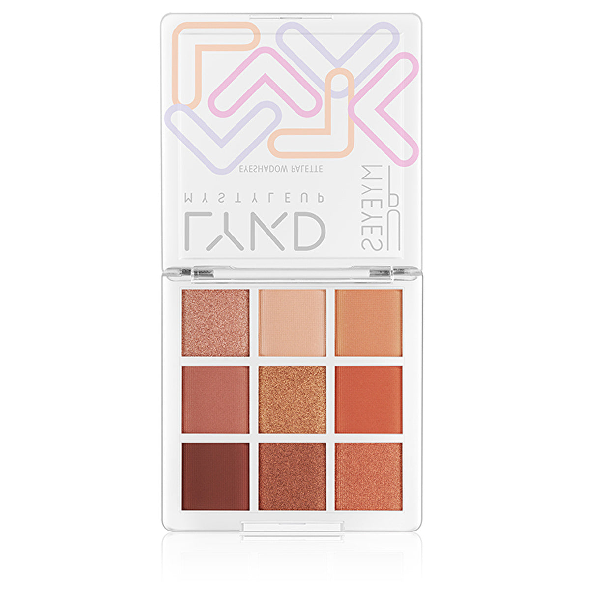 LYKD 9-Color Eyeshadow Palette - New Nude Collection | High Pigmentation