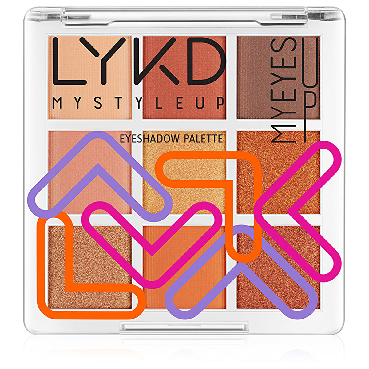 LYKD 9-Color Eyeshadow Palette 280 Honey Drizzle - Rich Pigments | Professional Use