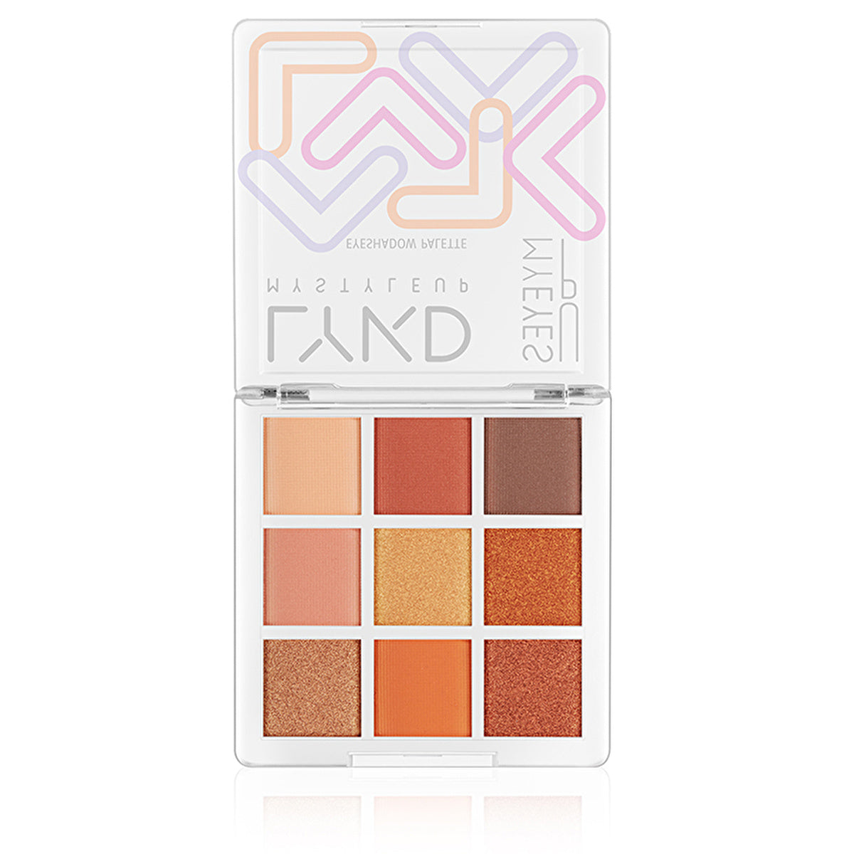 LYKD 9-Color Eyeshadow Palette 280 Honey Drizzle - Rich Pigments | Professional Use