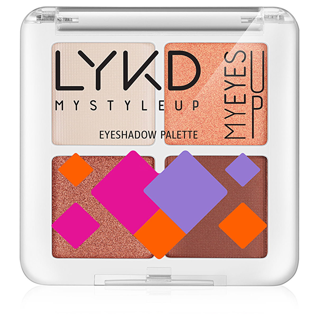 LYKD 4-Color Eyeshadow Palette - Sandy Beach | High Pigmentation