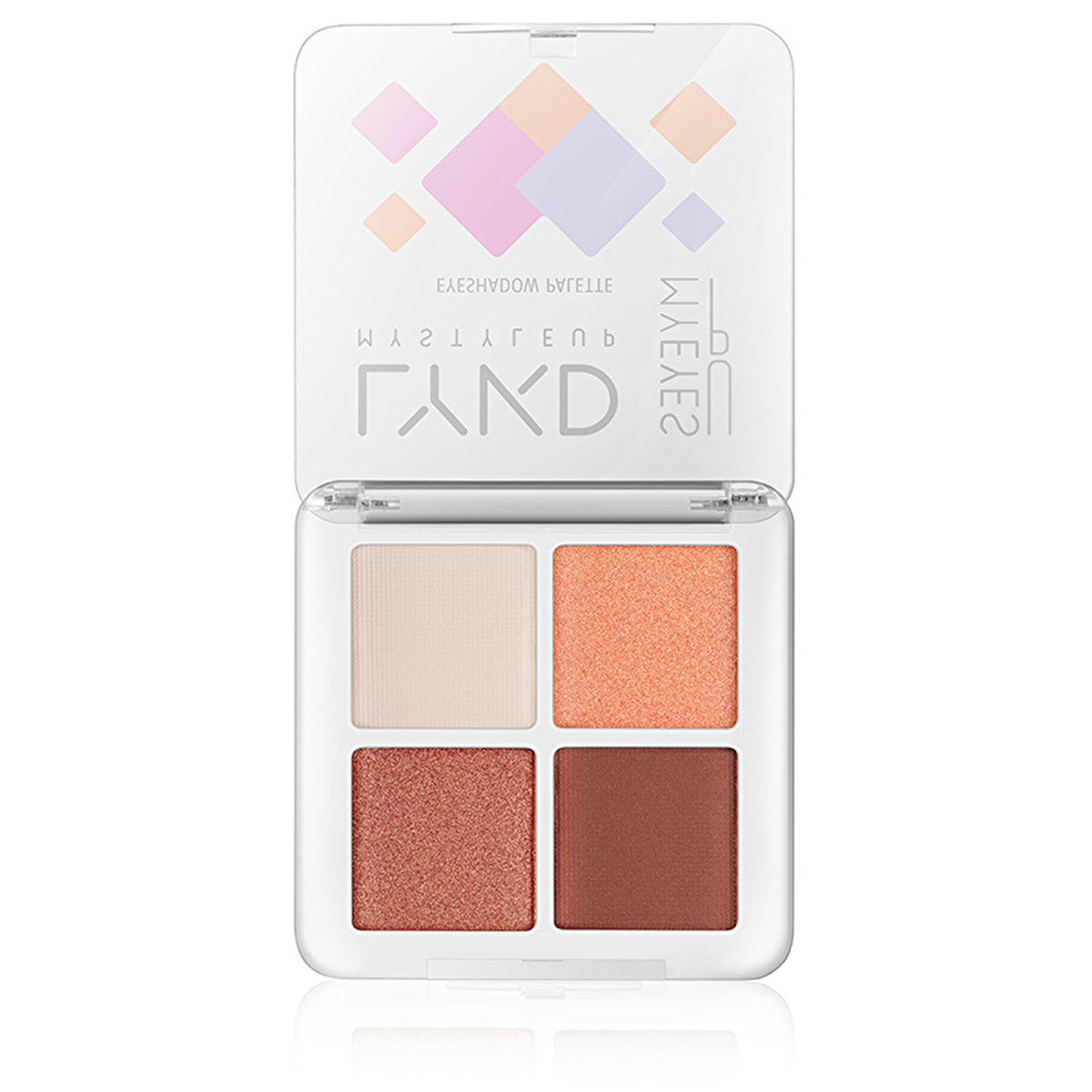 LYKD 4-Color Eyeshadow Palette - Sandy Beach | High Pigmentation