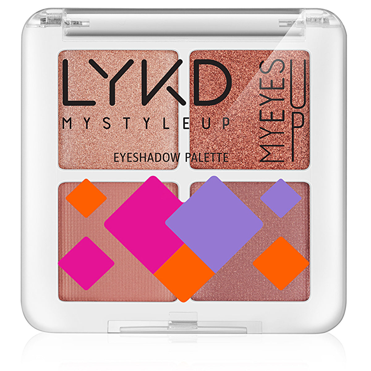 LYKD 4-Color Eyeshadow Palette - Nude Mood | High Pigmentation